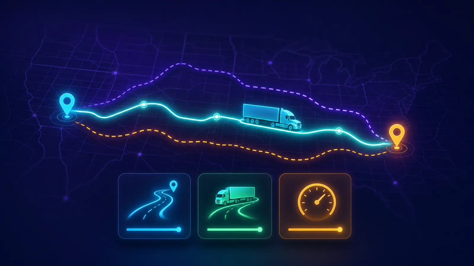 Truck Driving Distance Calculator